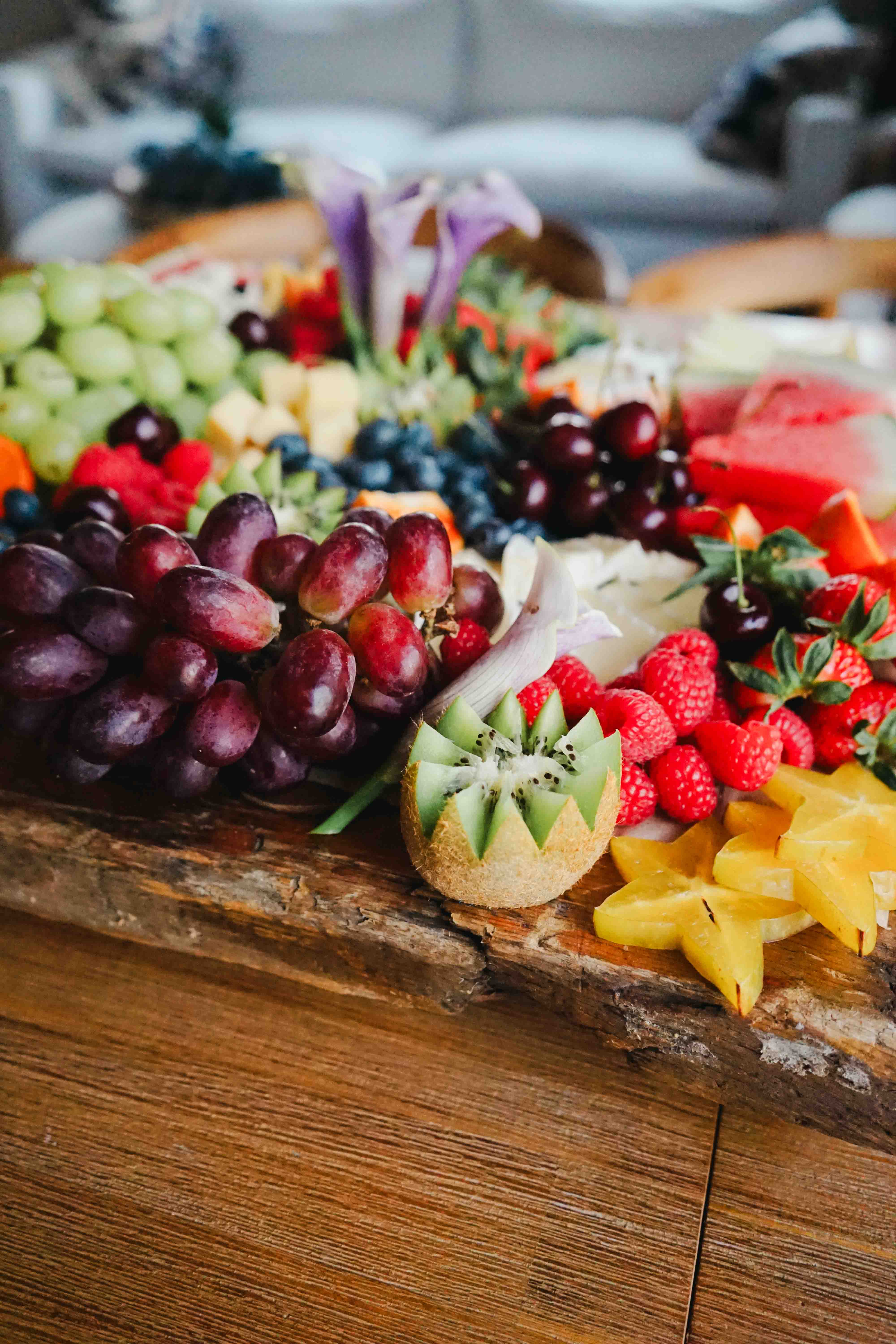 Frukt + Ost - [fruit + cheese]
